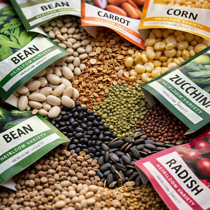 Seed Vault Kit — 16,000+ Heirloom Seeds