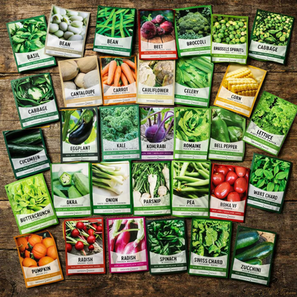 Seed Vault Kit — 16,000+ Heirloom Seeds